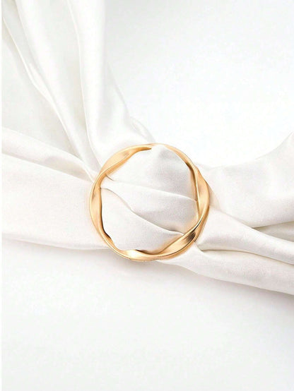 1PC Circular Sliding Buckle, Alloy Adjustable Buckle Fastener, Sewing Mini Buckle Belt Adjuster Slider, Used For Belt Retainer Leather Craft Bag Belt Bag Production, Exquisite Corner Buckle, Short Sle