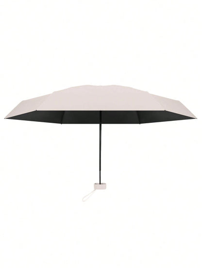 1pc Compact Capsule Umbrella, Portable Mini Umbrella With Carrying Case, Travel Umbrella, Convenient For School, Office, Home, Travel, Back To School, Mother's Day Gift, Garden, Kitchen Decor, Summer