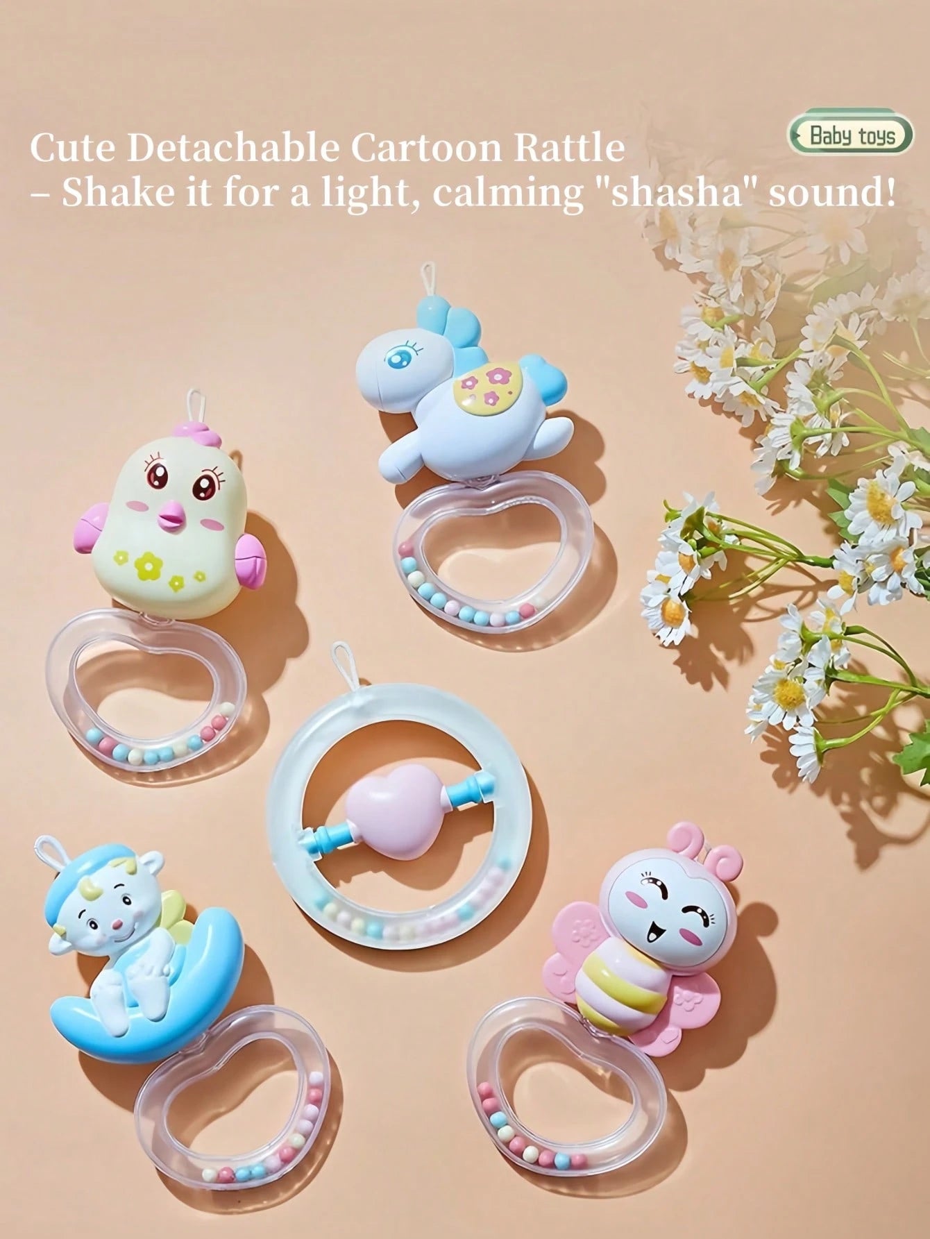 1pc Cute Animal Shaped ABS Remote Control Light & Music Baby Crib Mobile With Projection & Soothing Night Light, Cartoon Style, Suitable For Bedtime/Relaxation, Ideal For Baby Shower/Newborn/Holiday G
