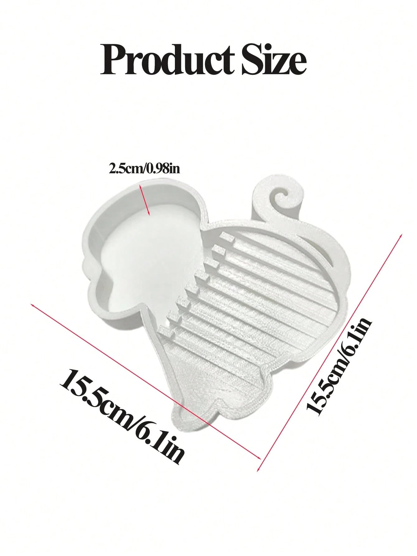 1pc Cute Cartoon Monkey Shaped Drip Tray, Condensation Water Drip Tray, Desktop Kitchen Storage Rack, Kitchen Accessories, Desktop Iced Beverage Can Coaster, Reusable, Keep Desktop Clean, Office Desk