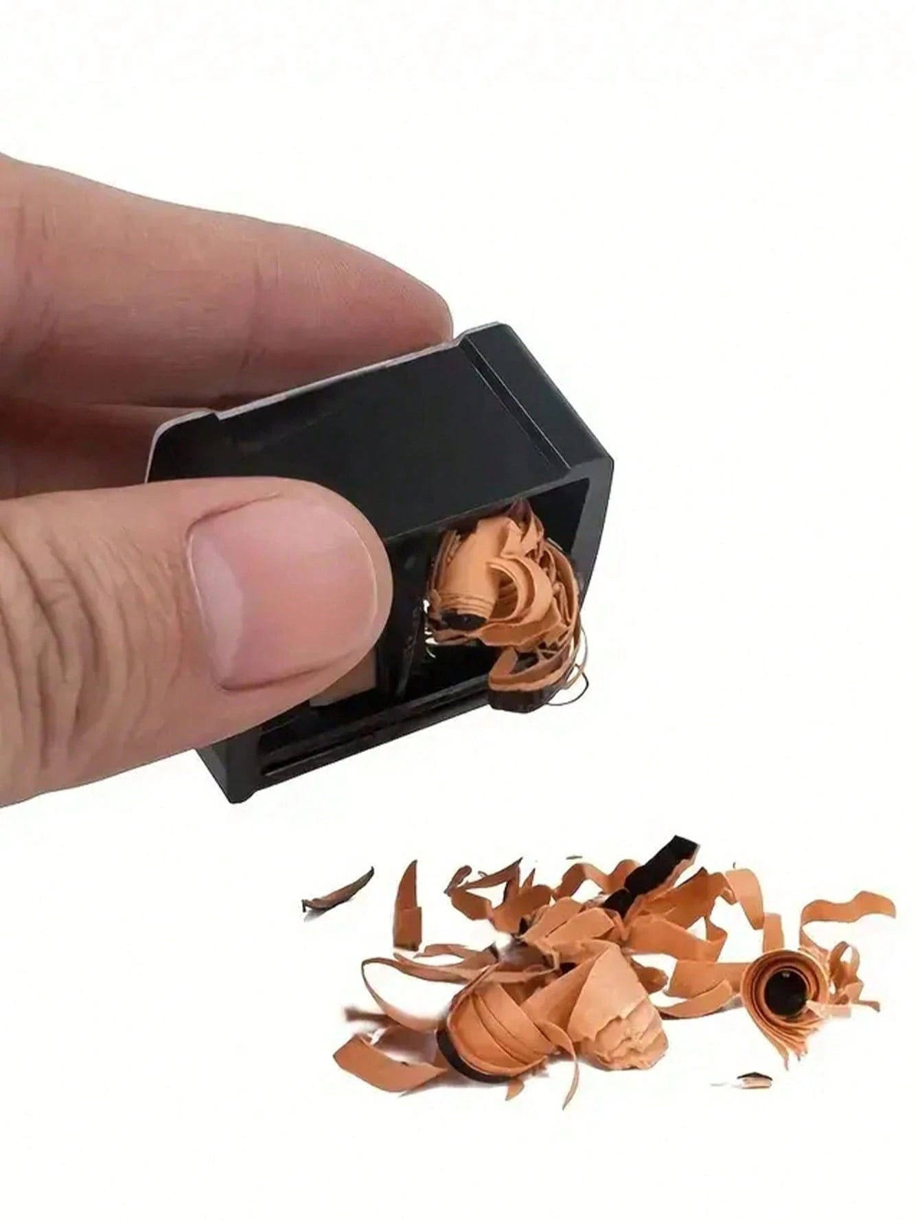 1pc Dual Hole Pencil Sharpener For Eyeliner, Eyebrow Pencil And Cosmetic Pencils, Mini Portable Multifunctional Pencil Sharpener,Makeup,Cheap,Room Decor,Vanity,Travel,Bedroom,Makeup Accessories,Cheap