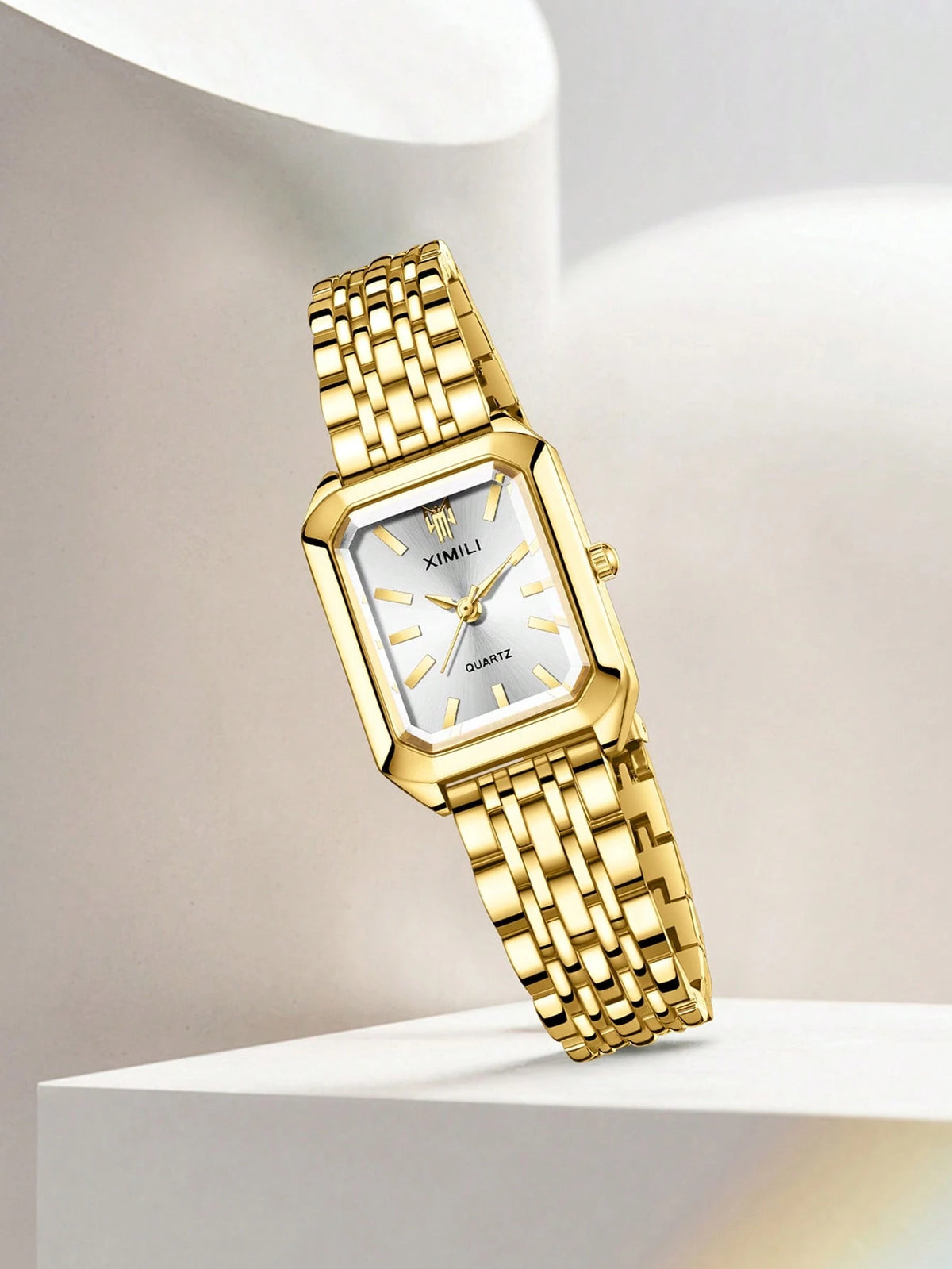 1pc Elegant Minimalist Women's Quartz Watch, Retro Square Dial, Roman Numeral Scale, Suitable For Daily Wear, Party Decoration Or As Gift For Friends And Mothers On Holidays Like Valentine's Day, Moth