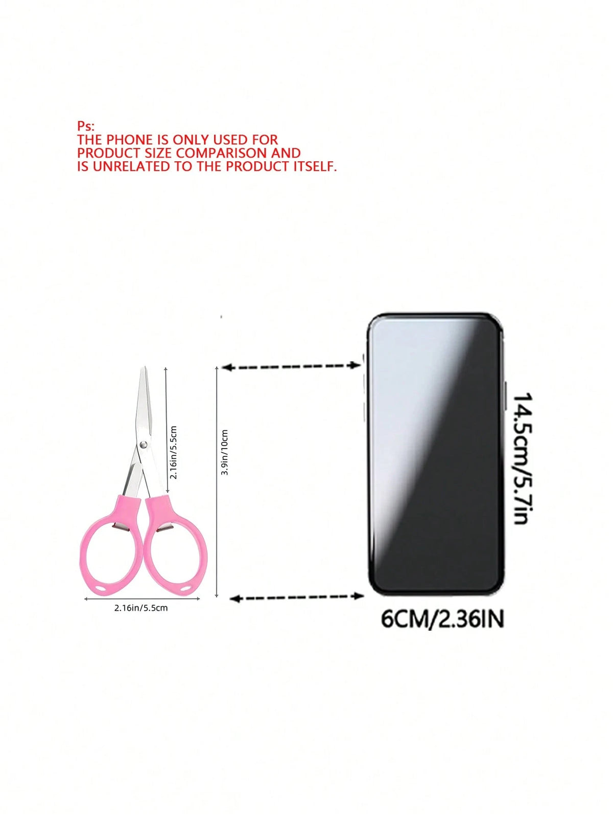 1pc Exquisite Folding Small Scissors, Zinc Alloy 8-Shaped Stretch Paper-Cutting Scissors, Multi-Functional Scissors For Office, Outdoor Travel, And Fishing Back To School,Back To School,School Supplie