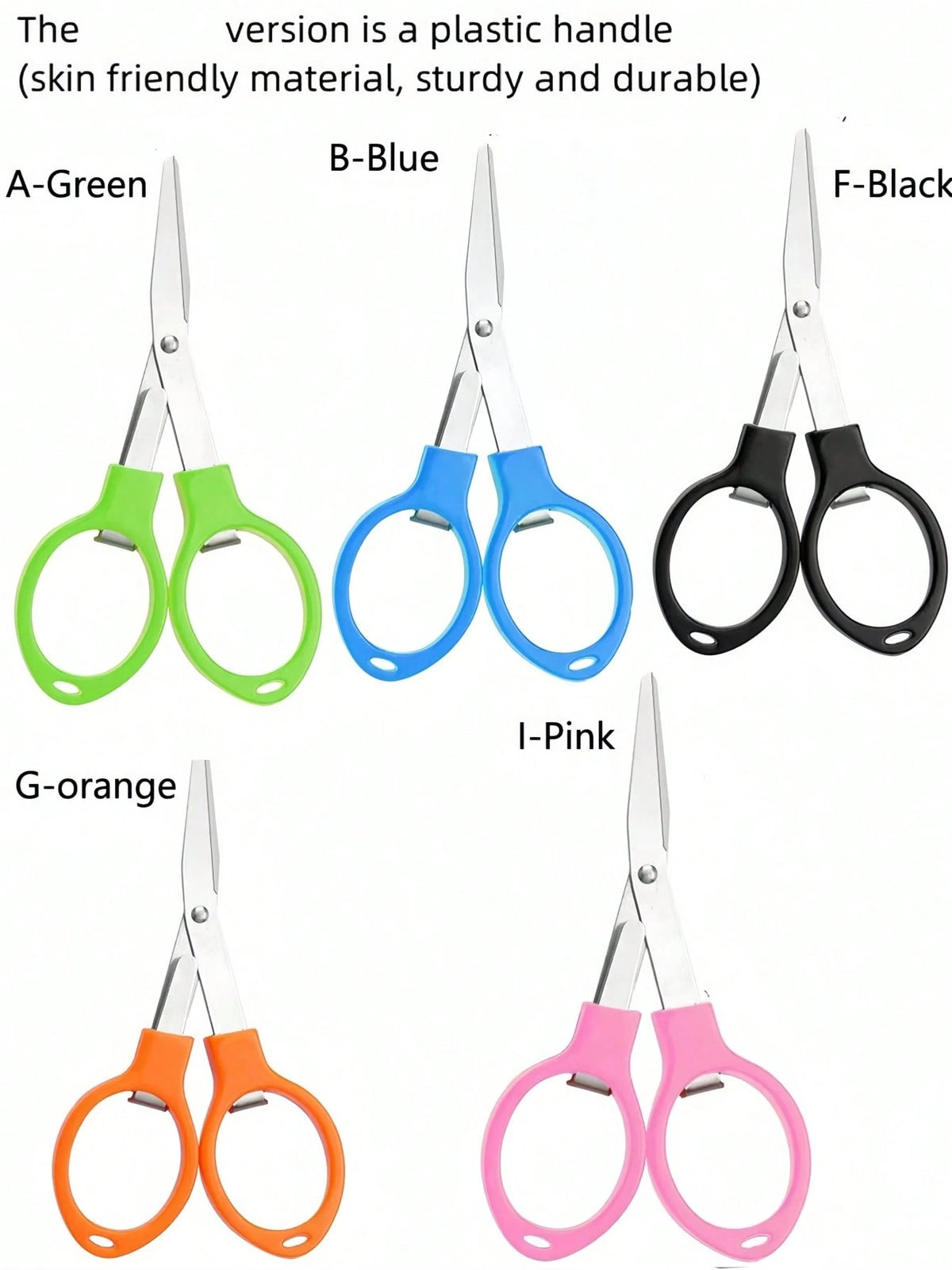 1pc Exquisite Folding Small Scissors, Zinc Alloy 8-Shaped Stretch Paper-Cutting Scissors, Multi-Functional Scissors For Office, Outdoor Travel, And Fishing Back To School,Back To School,School Supplie
