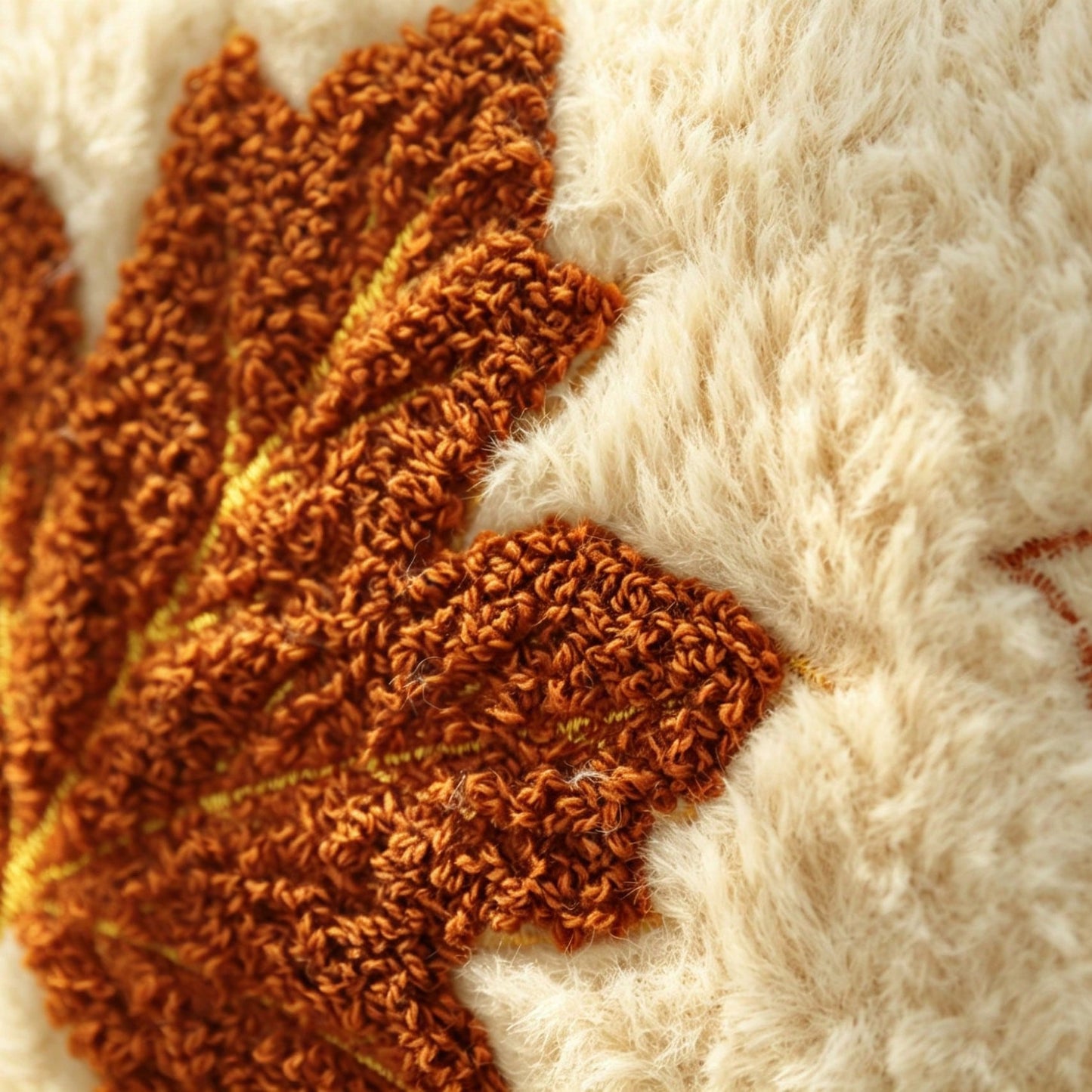 1pc Fall Pillow Covers Fall Maple Leafs Decorations Autumn Pumpkin Throw Pillow Cases Soft Plush Faux Fur Wool Couch Cushion Case For Chair Sofa Living Room Home Decor