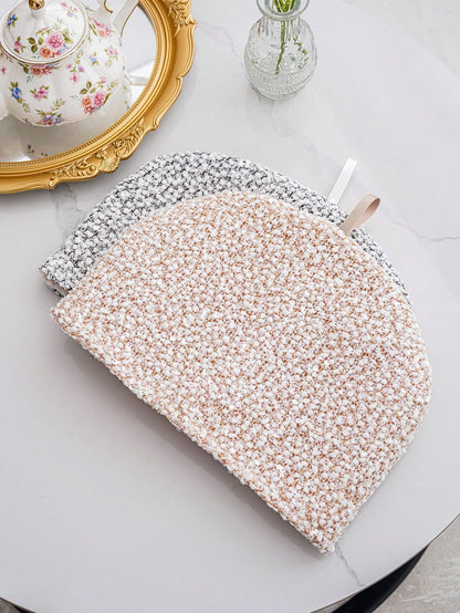 1pc Fleece Fabric Teapot Cozy, Keeps Teapot Warm