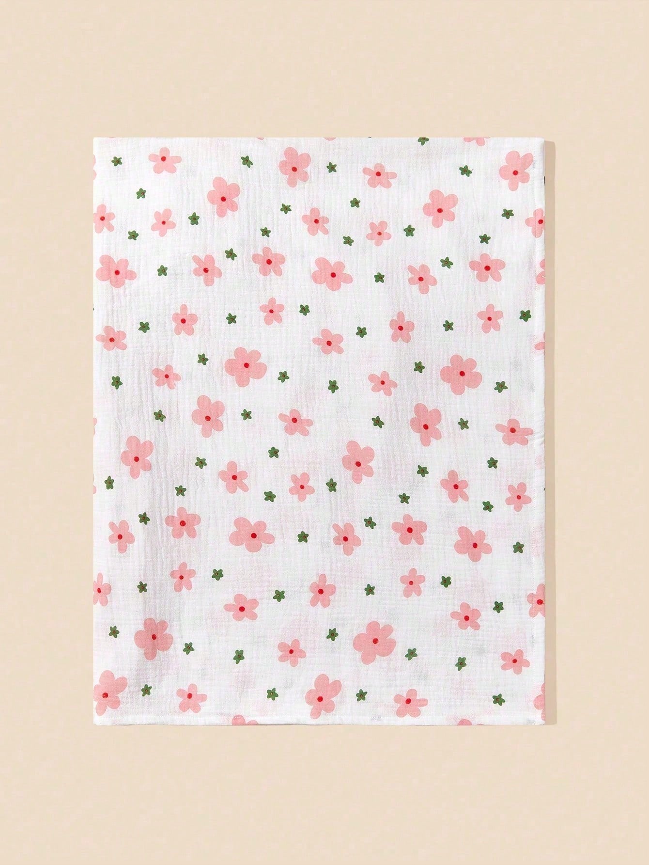 1pc Floral Pattern Infant Car Seat Cover, Dustproof
