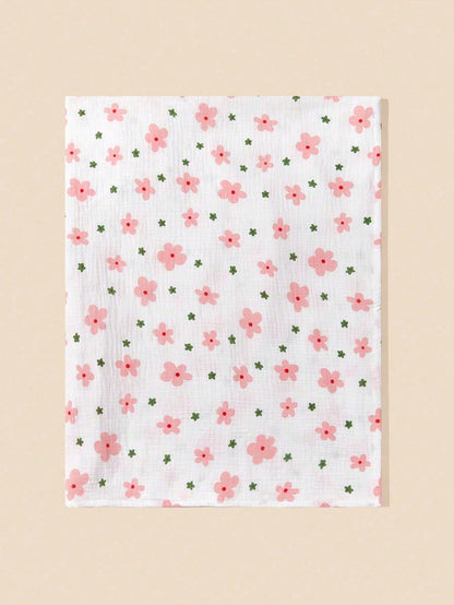 1pc Floral Pattern Infant Car Seat Cover, Dustproof