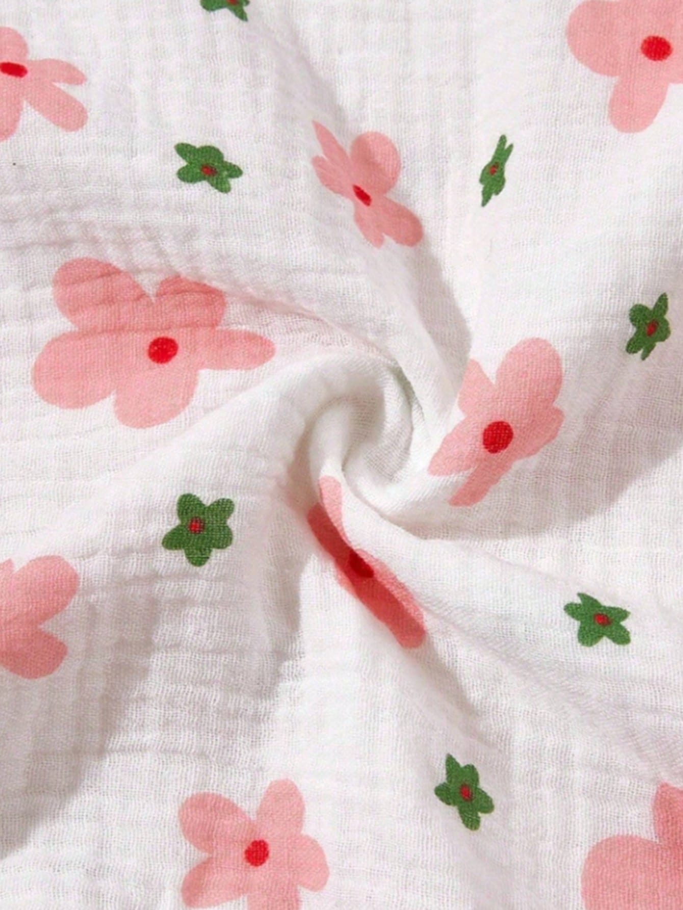 1pc Floral Pattern Infant Car Seat Cover, Dustproof