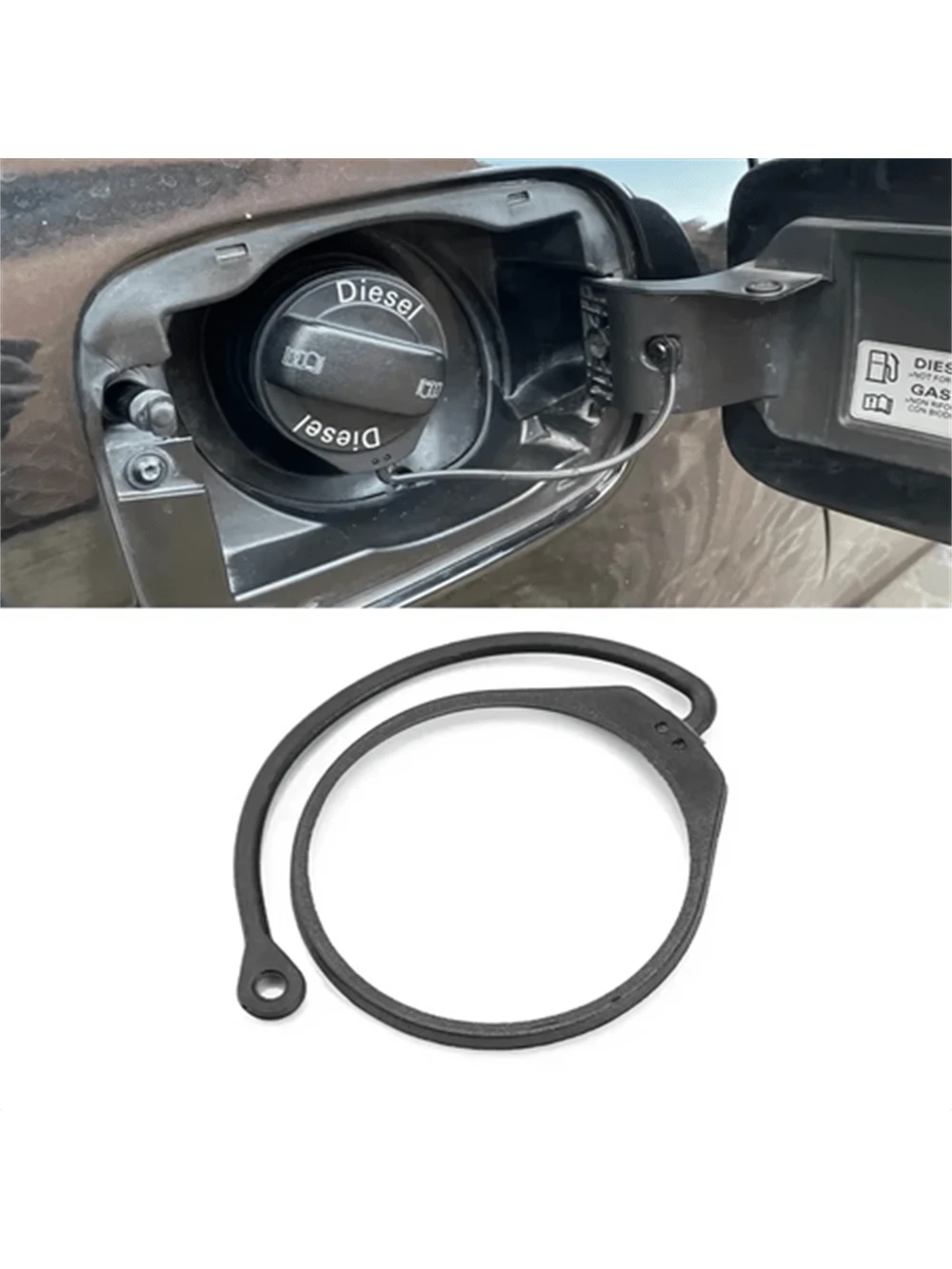 1pc Fuel Tank Cover Tether Rope Connector For Audi A1 A3 A4 A5 A6 A7 A8 Q3 Q5 Q7 Car Accessory