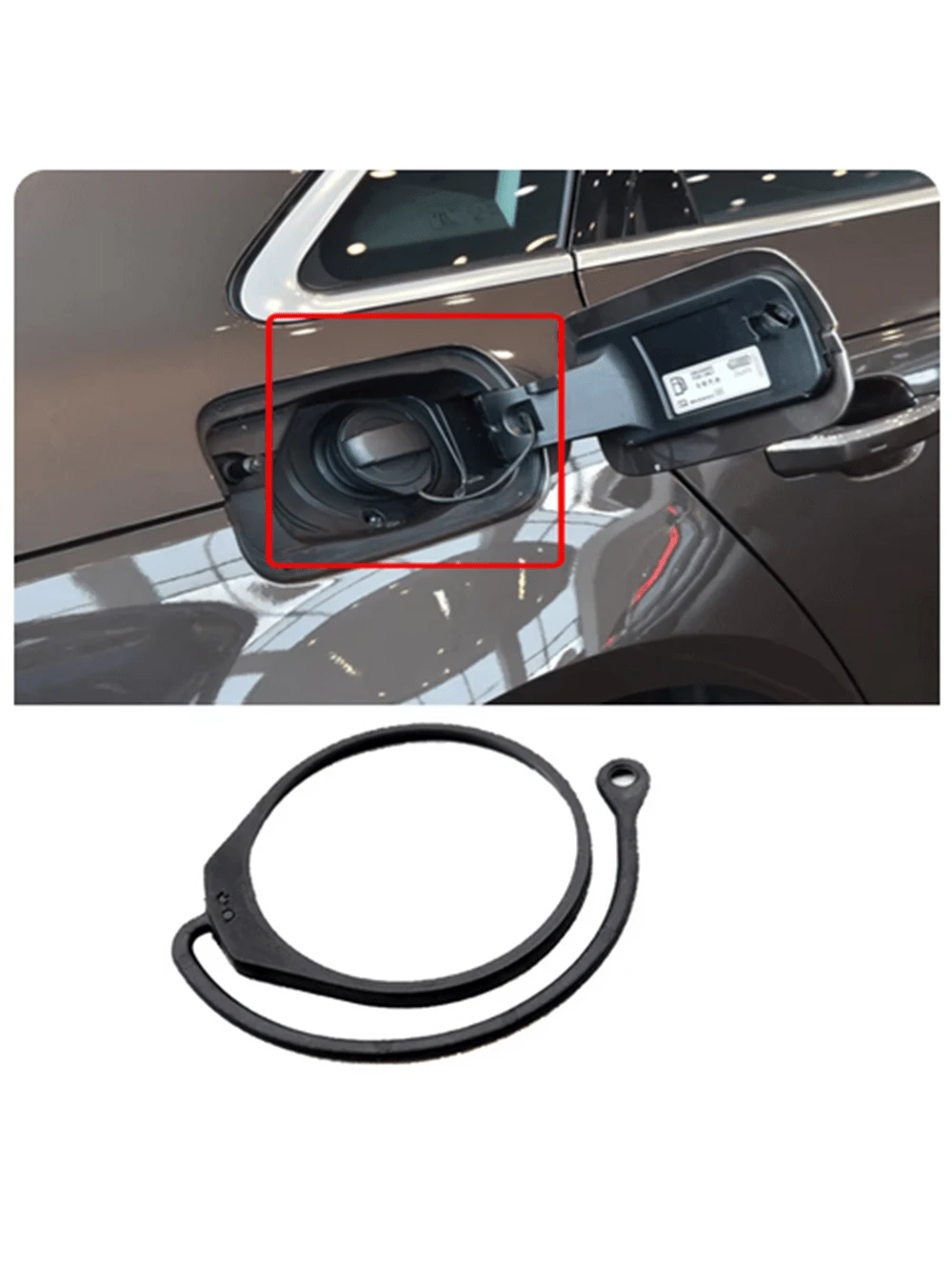 1pc Fuel Tank Cover Tether Rope Connector For Audi A1 A3 A4 A5 A6 A7 A8 Q3 Q5 Q7 Car Accessory