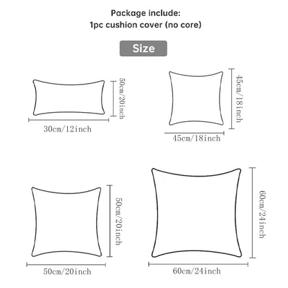 1pc Gold Maze Pattern Pillow Cover, Luxury Jacquard Design, Available In Sizes: 45x45cm(18x18in)/ 50x50cm(20x20in), Multi-Size Options For Sofa, Living Room, Hotel, Outdoor Spaces, Etc. (Pillow Inser