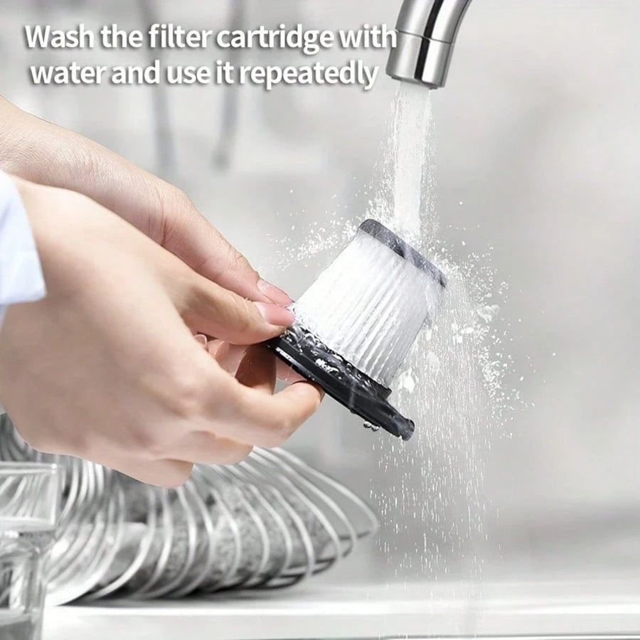 1pc Handheld Cordless Vacuum Cleaner| USB Rechargeable Cordless Handheld Vacuum Cleaner| Mini Portable Vacuum Cleaner| Car Vacuum Cleaner| Pet Hair Vacuum Cleaner.