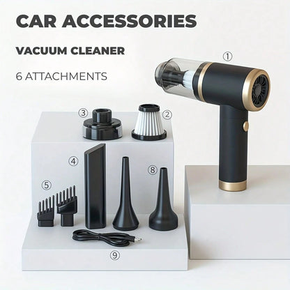 1pc Handheld Cordless Vacuum Cleaner| USB Rechargeable Cordless Handheld Vacuum Cleaner| Mini Portable Vacuum Cleaner| Car Vacuum Cleaner| Pet Hair Vacuum Cleaner.