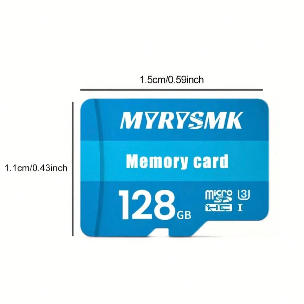 1pc High-Speed Storage Card- Compatible With Smartphones, Tablets, Cameras, Speakers And Other Devices. SD TF Card, U3 Speed/Data Transfer/Widely Applicable. Storage Capacity: 32GB/64GB/128GB/256GB