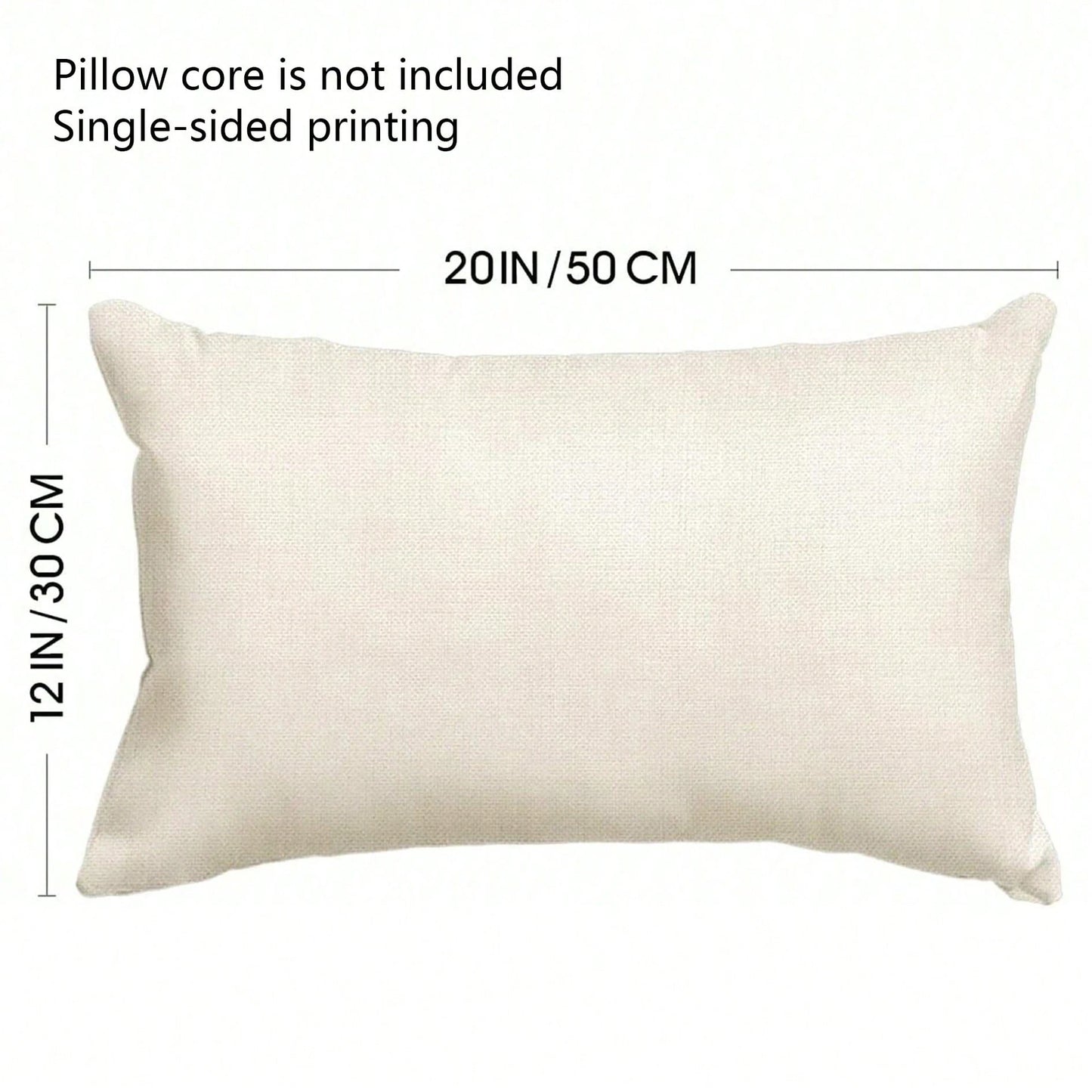 1PC Home Sweet Bird And Floral Pillowcase, 12 X 20 Inches Spring And Summer Floral Cushion Cover, For Sofa, Living Room, And Bedroom Decor, Single-Sided, Pillow Not Included