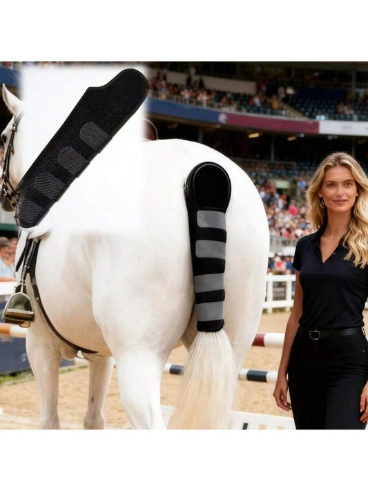1pc Horse Tail Protection Cover, Anti-Mosquito Bite, Horse Tail Storage Bag, Equestrian Supplies