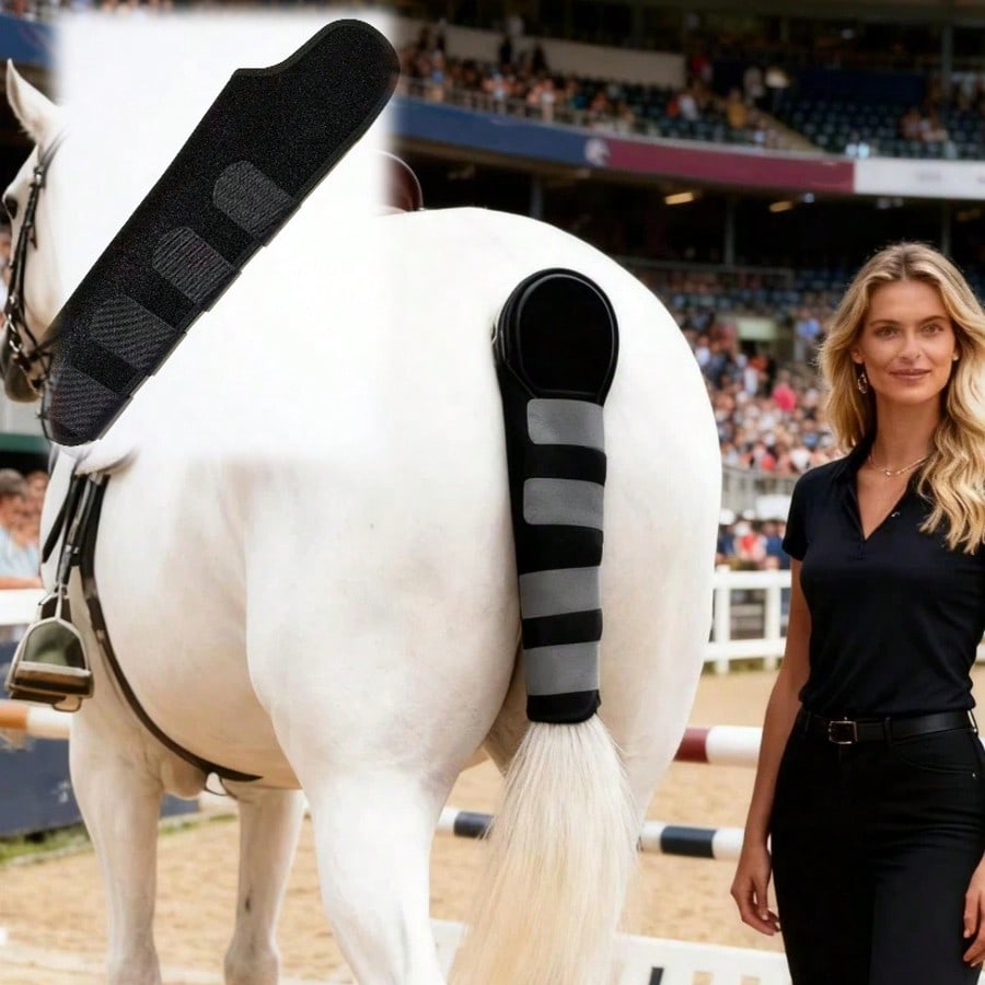 1pc Horse Tail Protection Cover, Anti-Mosquito Bite, Horse Tail Storage Bag, Equestrian Supplies