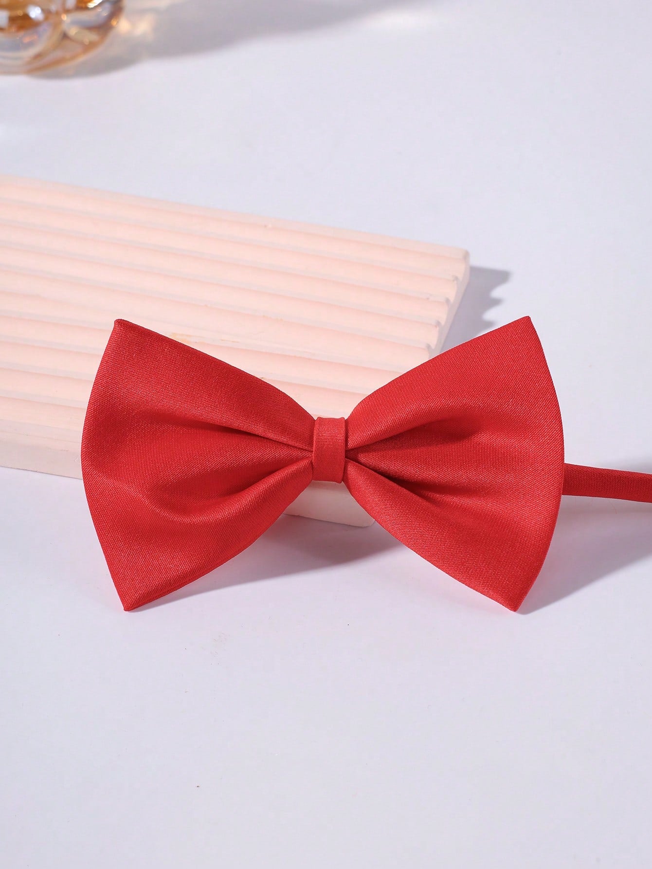 1pc Kids Solid Color Bow Tie, Boys Suit Necktie, Children Solid Bow Tie, Suitable For Parties And Performances