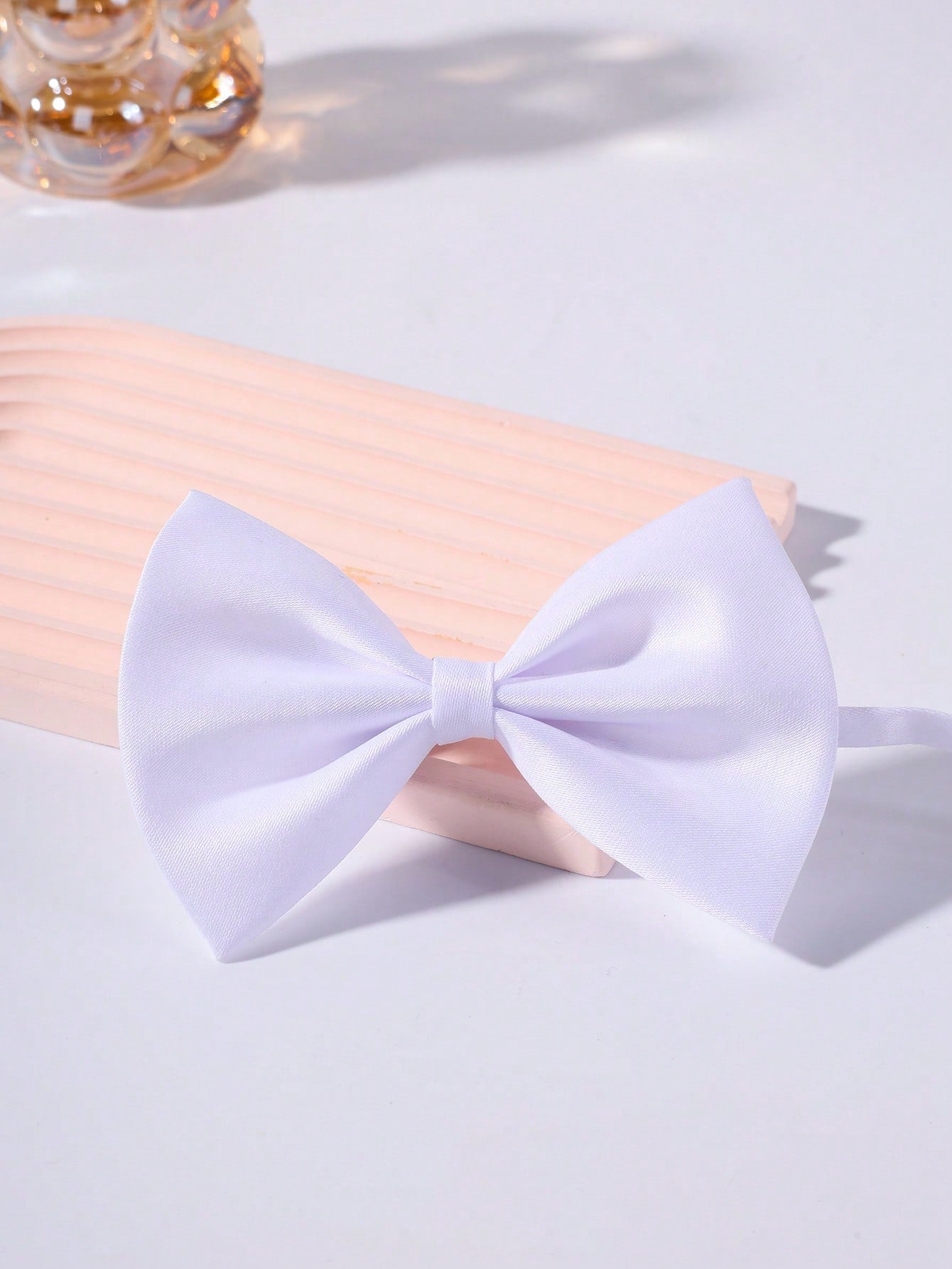 1pc Kids Solid Color Bow Tie, Boys Suit Necktie, Children Solid Bow Tie, Suitable For Parties And Performances