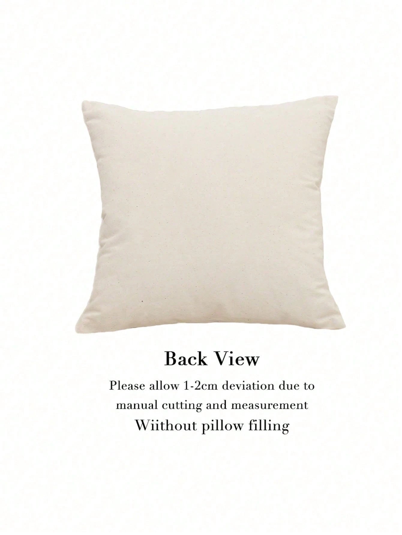 1pc Lace Embroidered Faux Fur Decorative Throw Pillow Cover, Lumbar Pillow Case For Bedroom, Living Room, Sofa, Home Decor
