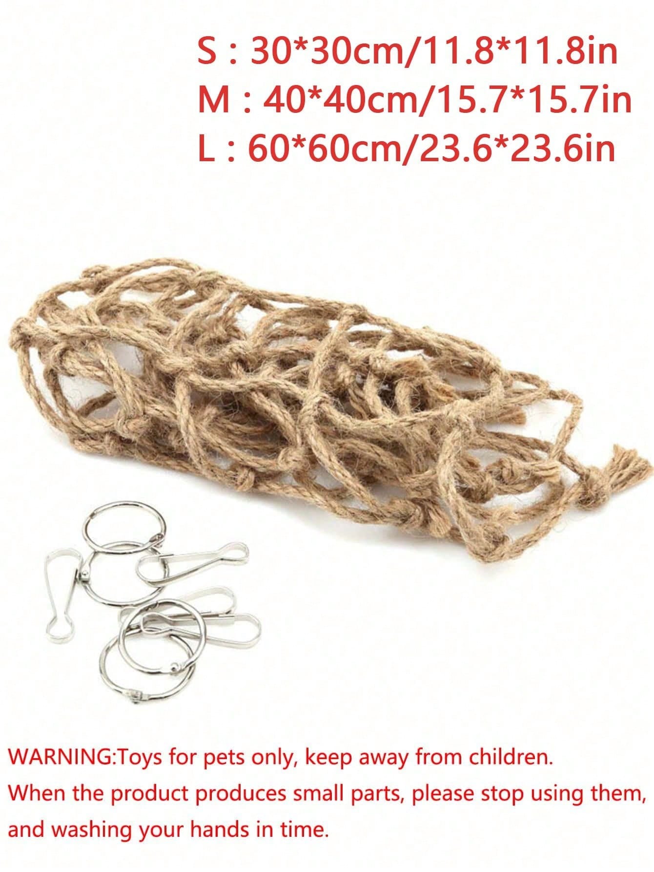 1pc Ladder Swing Climbing Net For Birds, Suitable For All Seasons (Single Climbing Net)