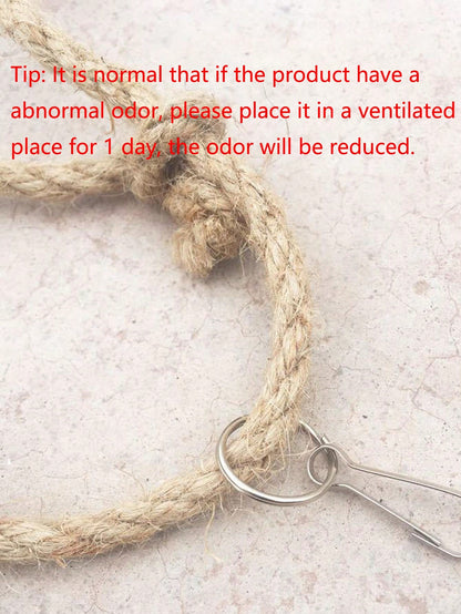 1pc Ladder Swing Climbing Net For Birds, Suitable For All Seasons (Single Climbing Net)