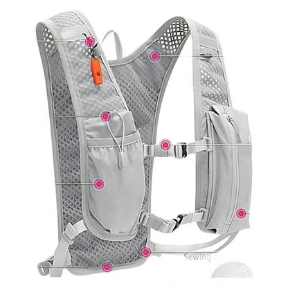 1pc Lightweight 6L Breathable Hydration Backpack, Unisex