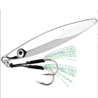 1pc Lure Long Casting Metal Jigging Lead Fish IMA Metal Jig For Dragging Hard Lure Perch Fish Fishing Bait Fishing Accessories Trout Zander Jigging Bait Saltwater Bait