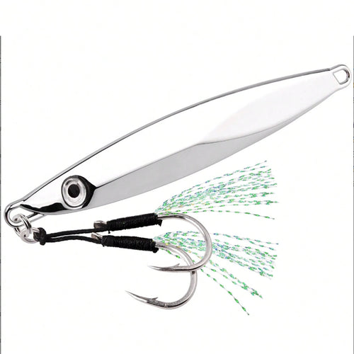 1pc Lure Long Casting Metal Jigging Lead Fish IMA Metal Jig For Dragging Hard Lure Perch Fish Fishing Bait Fishing Accessories Trout Zander Jigging Bait Saltwater Bait