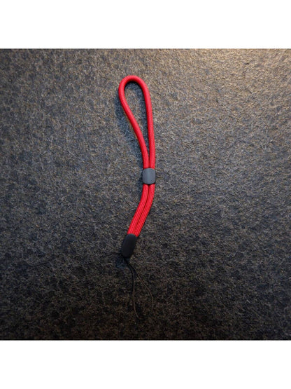 1pc Minimalist Solid Nylon Phone Lanyard, Adjustable Wrist Strap Phone Accessories, Anti-Drop Anti-Theft Gifts For Mother, Family, Friends, Birthday, Holiday Phone Charm, Phone Chain