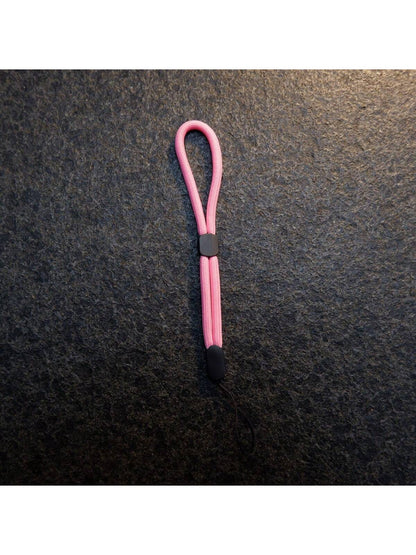 1pc Minimalist Solid Nylon Phone Lanyard, Adjustable Wrist Strap Phone Accessories, Anti-Drop Anti-Theft Gifts For Mother, Family, Friends, Birthday, Holiday Phone Charm, Phone Chain