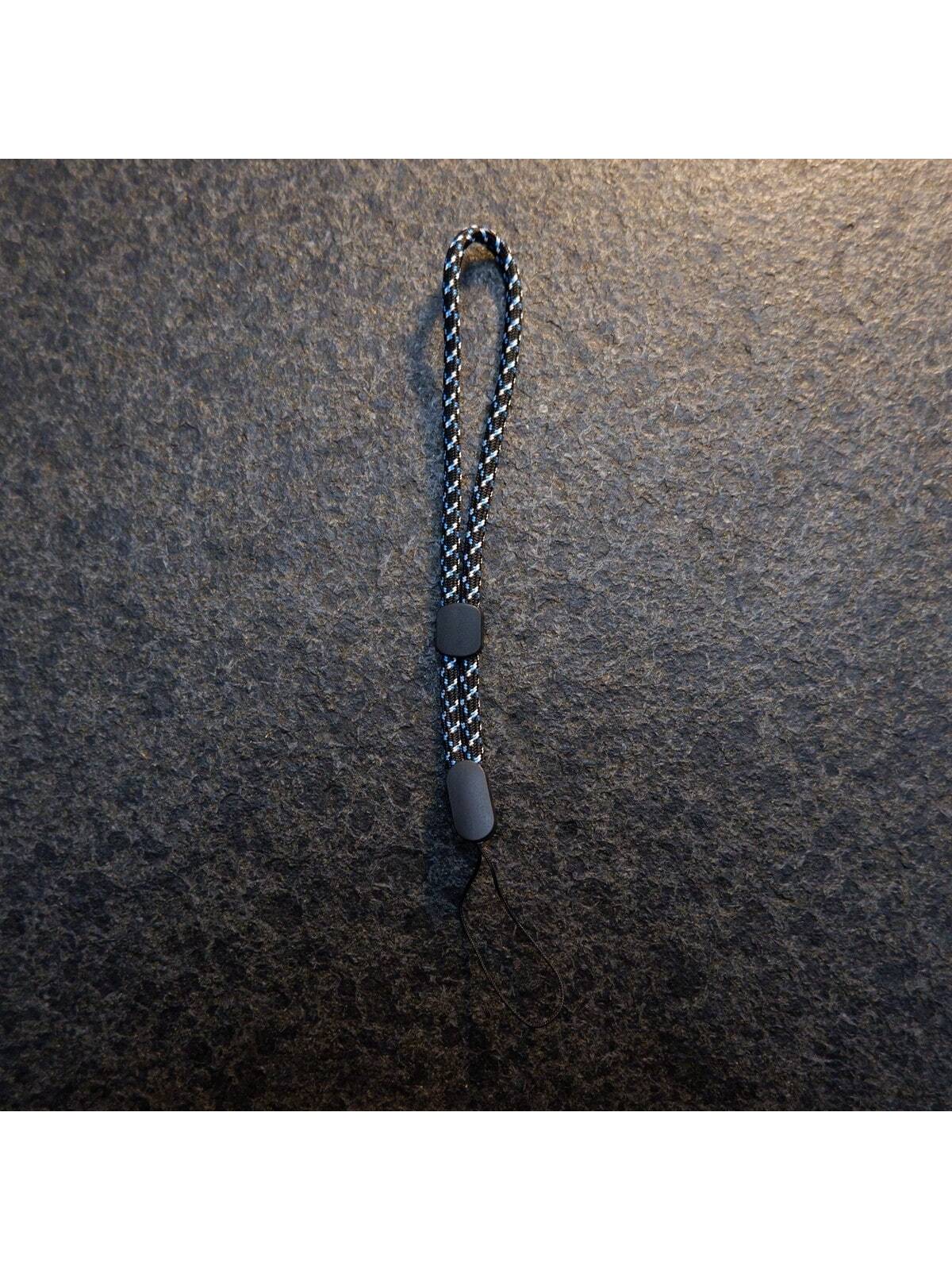 1pc Minimalist Solid Nylon Phone Lanyard, Adjustable Wrist Strap Phone Accessories, Anti-Drop Anti-Theft Gifts For Mother, Family, Friends, Birthday, Holiday Phone Charm, Phone Chain