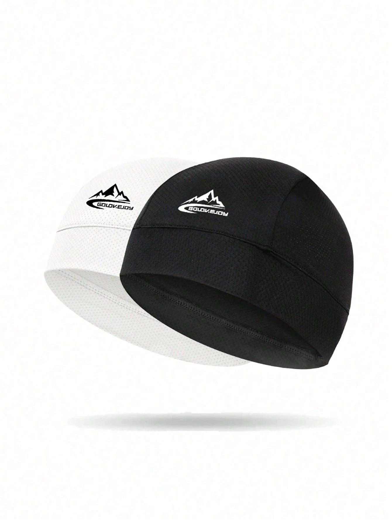 1pc/Multi-Piece Unisex Summer Ice Silk Breathable Cycling Sports Cap, Quick-Dry Skull Cap, Hair Cap, Headscarf, Helmet Liner, Sun Protection Soft Hat, Suitable For Outdoor Cycling, Swimming, Sports An