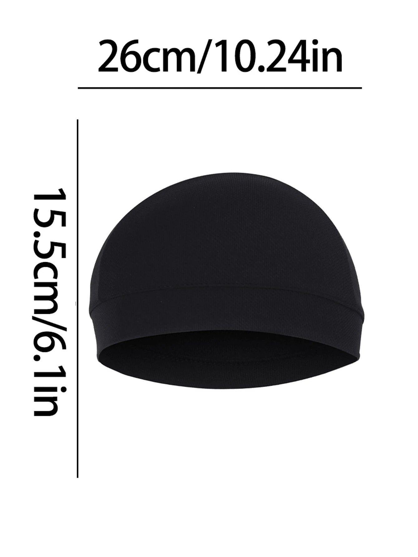 1pc/Multi-Piece Unisex Summer Ice Silk Breathable Cycling Sports Cap, Quick-Dry Skull Cap, Hair Cap, Headscarf, Helmet Liner, Sun Protection Soft Hat, Suitable For Outdoor Cycling, Swimming, Sports An