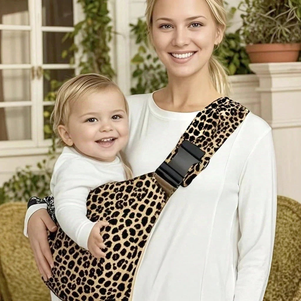 1pc Multi-Purpose Baby Carrier Crossbody Style Adjustable Size Machine Washable Easy With Baby Suitable For Newborns