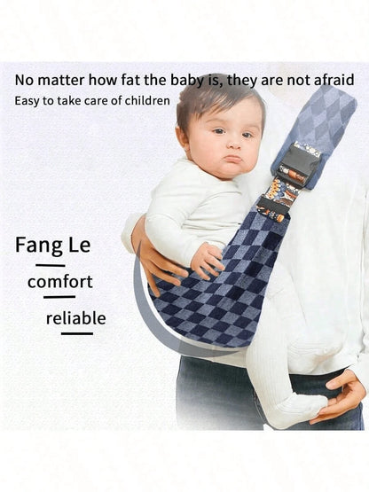 1pc Multi-Purpose Baby Carrier Crossbody Style Adjustable Size Machine Washable Easy With Baby Suitable For Newborns