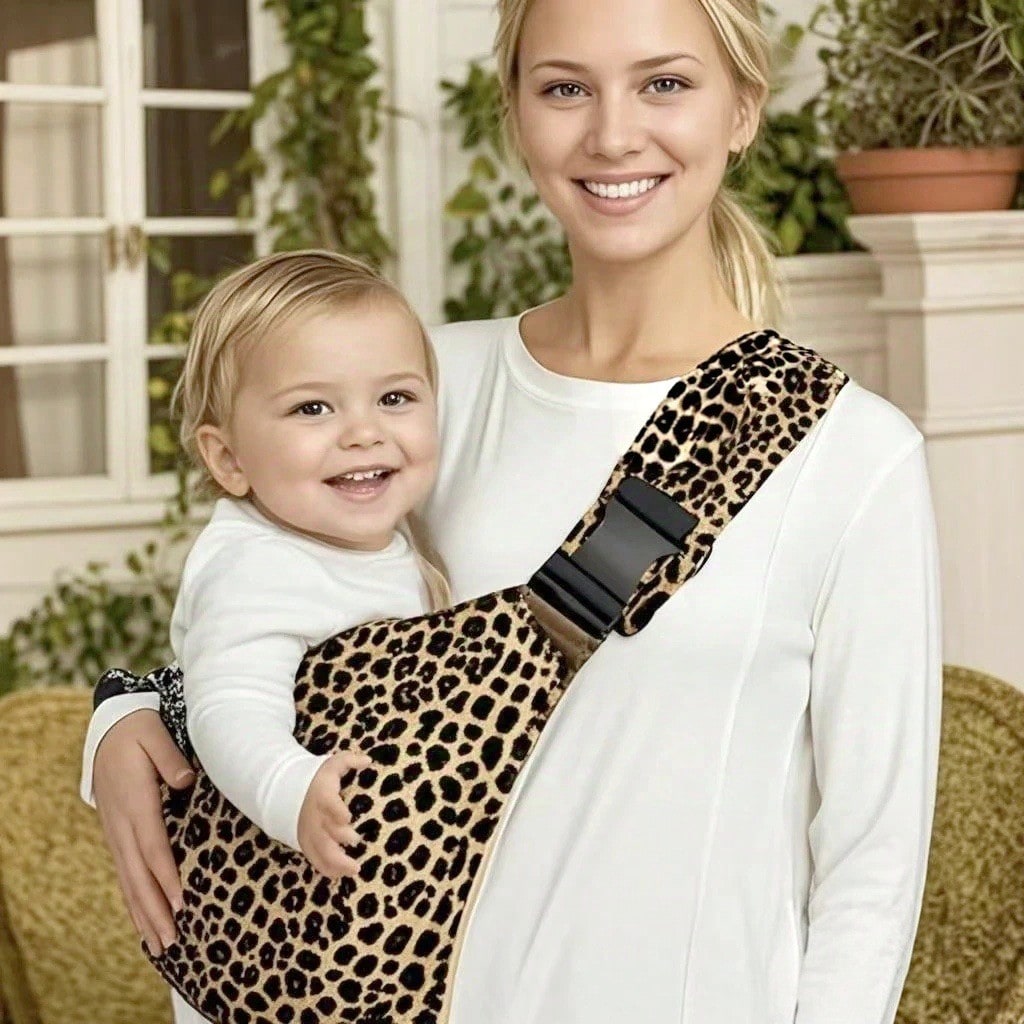 1pc Multi-Purpose Baby Carrier Crossbody Style Adjustable Size Machine Washable Easy With Baby Suitable For Newborns