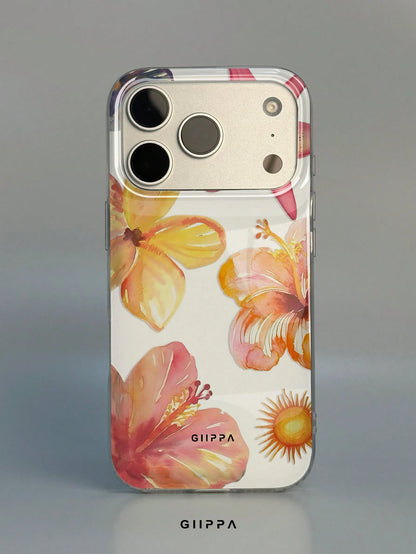 1pc Multicolor Floral Mixed Pattern Design, Phone 17 Pro Max Phone Case, Compatible With Phone 16 Pro Max, 15 Pro Max, 14 Pro Max, Korean Style High-End Fashion Fun Phone Case, Compatible With 11/12/1