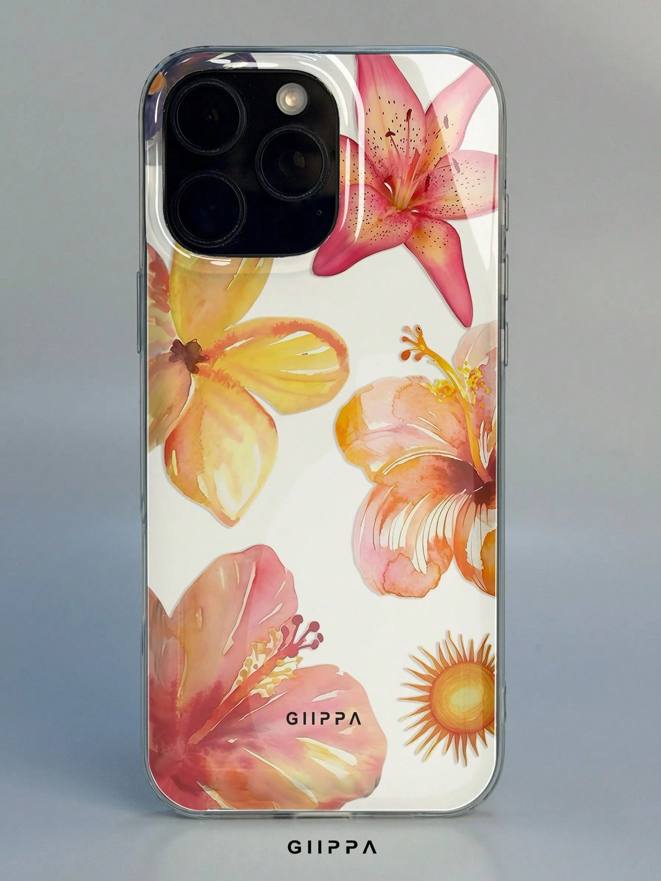 1pc Multicolor Floral Mixed Pattern Design, Phone 17 Pro Max Phone Case, Compatible With Phone 16 Pro Max, 15 Pro Max, 14 Pro Max, Korean Style High-End Fashion Fun Phone Case, Compatible With 11/12/1