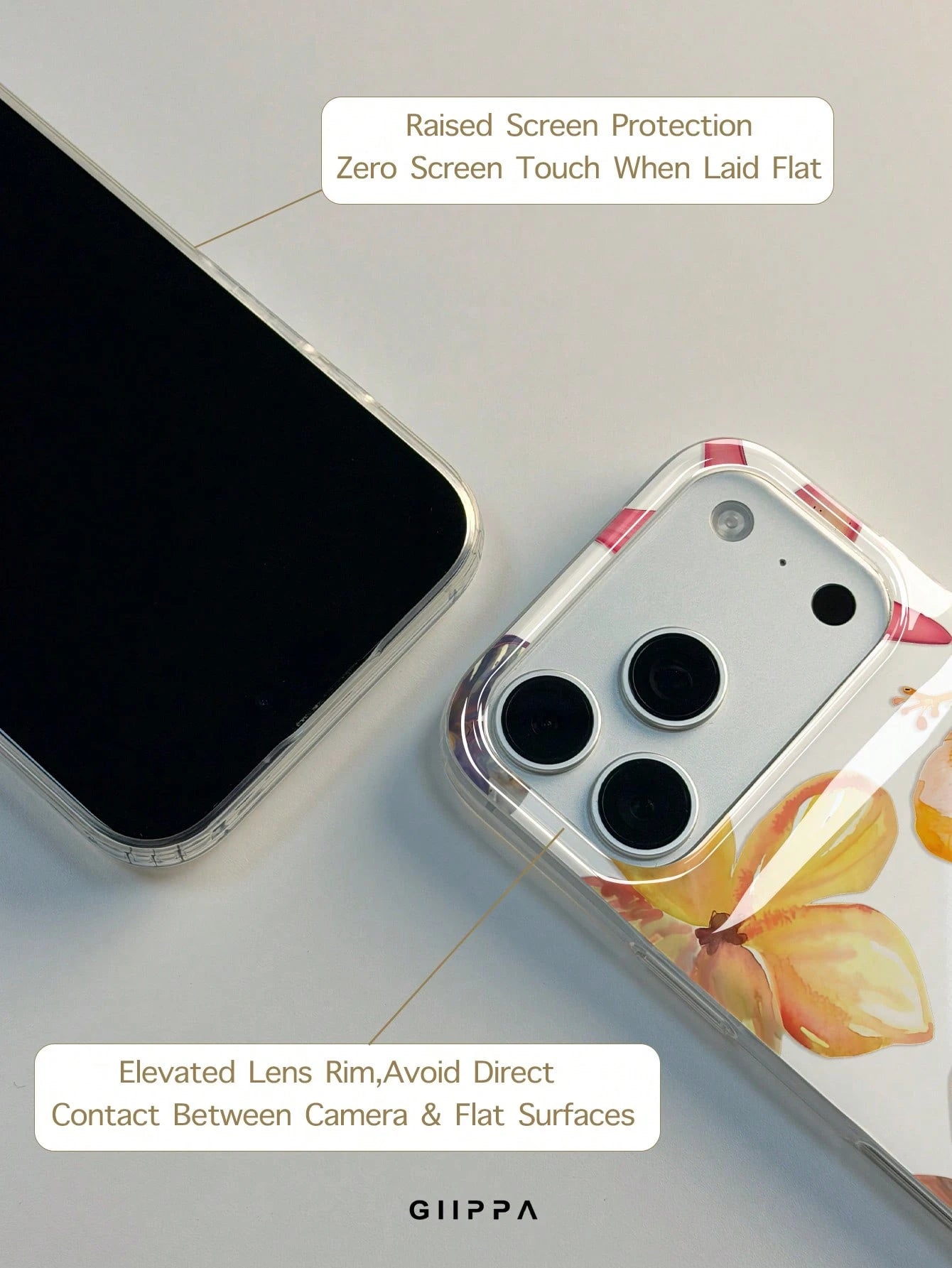 1pc Multicolor Floral Mixed Pattern Design, Phone 17 Pro Max Phone Case, Compatible With Phone 16 Pro Max, 15 Pro Max, 14 Pro Max, Korean Style High-End Fashion Fun Phone Case, Compatible With 11/12/1