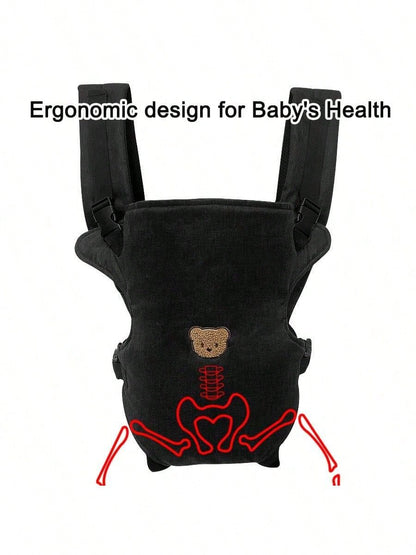 1pc Multifunctional Breathable Baby Carrier, All-Season Use, Detachable Design, Ergonomic, Convenient For Outdoor, Perfect Baby Shower Gift, For New Moms