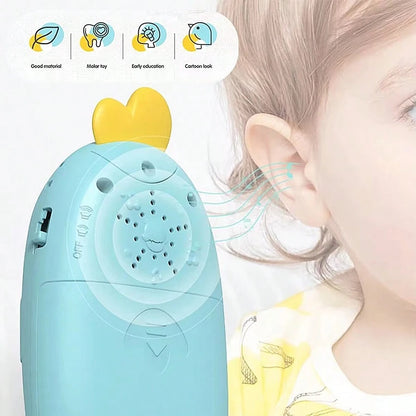 1pc Multifunctional Cute Designed Baby Phone Toy, Sensory Learning Function With Various Sound & Light Effects, Teether Toy, Infant Baby Shower Gift