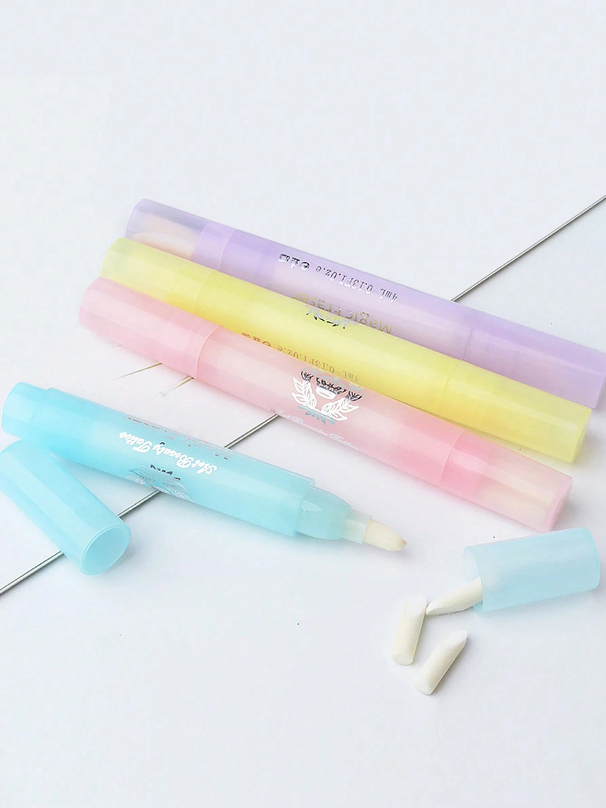 1pc Nail Cleaning Pen Nail Polish UV Gel Correction Remove Brush Pen Manicure Accessory Tool Supplies Nails Nails Supplies Nail Stuff