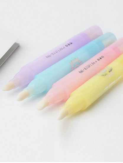 1pc Nail Cleaning Pen Nail Polish UV Gel Correction Remove Brush Pen Manicure Accessory Tool Supplies Nails Nails Supplies Nail Stuff