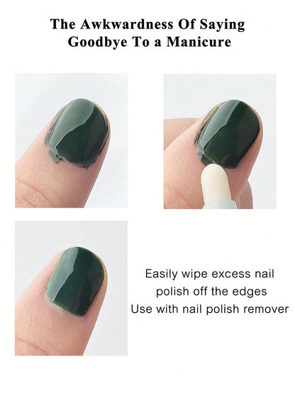 1pc Nail Cleaning Pen Nail Polish UV Gel Correction Remove Brush Pen Manicure Accessory Tool Supplies Nails Nails Supplies Nail Stuff