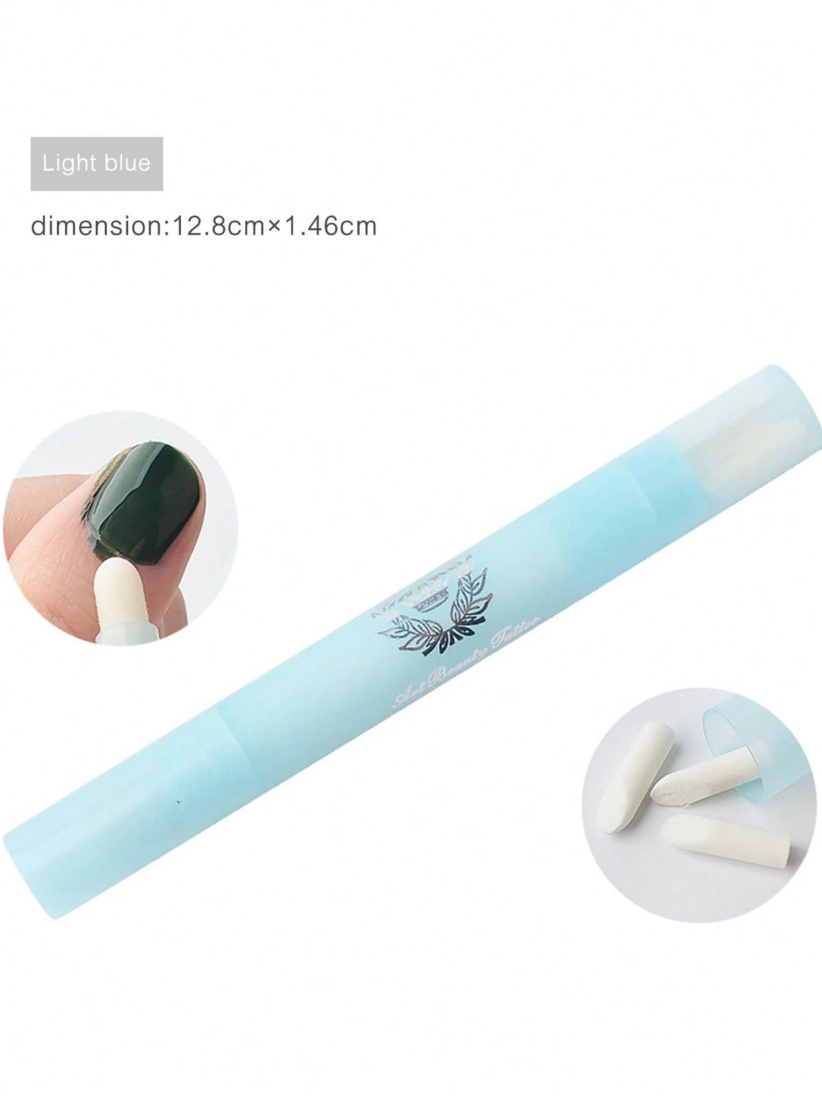 1pc Nail Cleaning Pen Nail Polish UV Gel Correction Remove Brush Pen Manicure Accessory Tool Supplies Nails Nails Supplies Nail Stuff