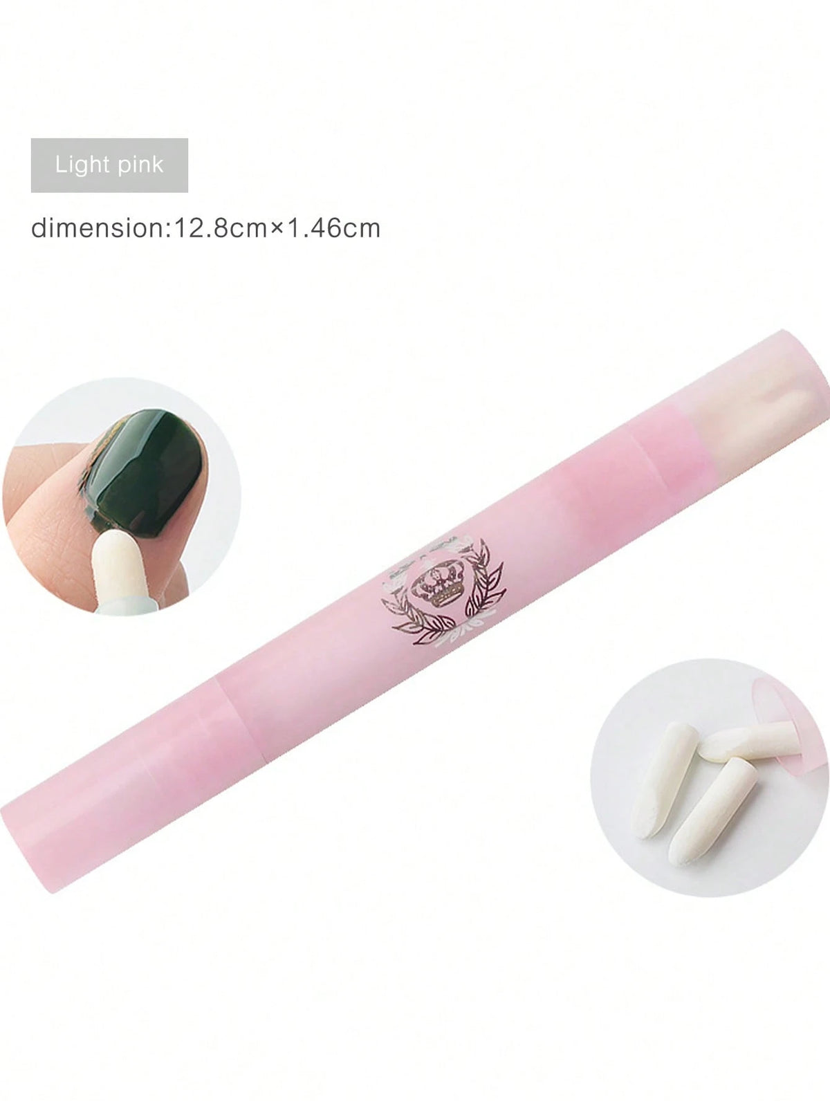 1pc Nail Cleaning Pen Nail Polish UV Gel Correction Remove Brush Pen Manicure Accessory Tool Supplies Nails Nails Supplies Nail Stuff
