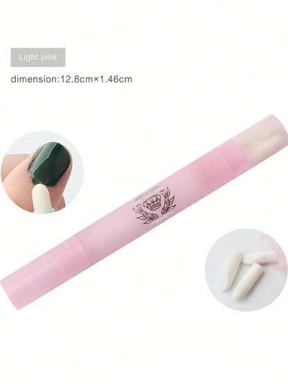 1pc Nail Cleaning Pen Nail Polish UV Gel Correction Remove Brush Pen Manicure Accessory Tool Supplies Nails Nails Supplies Nail Stuff
