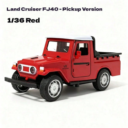 1pc New Alloy Off-Road FJ40 Pickup Truck Model, Realistic Off-Road Vehicle Collectible, Gift